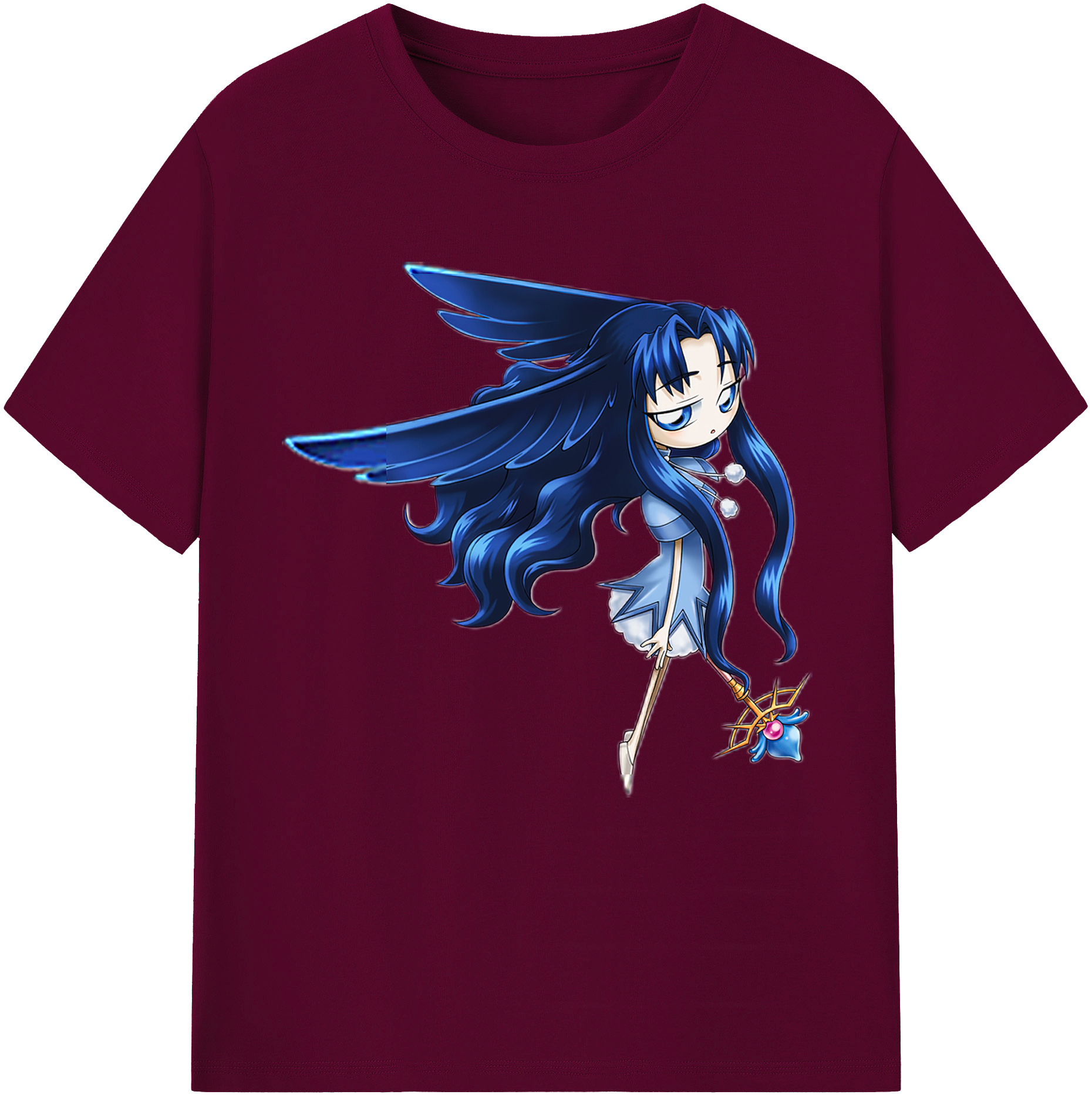（画像用） 遊☆戯☆王 Yu-Gi-Oh! レディースカジュアルプリントTシャツ（綿100％）